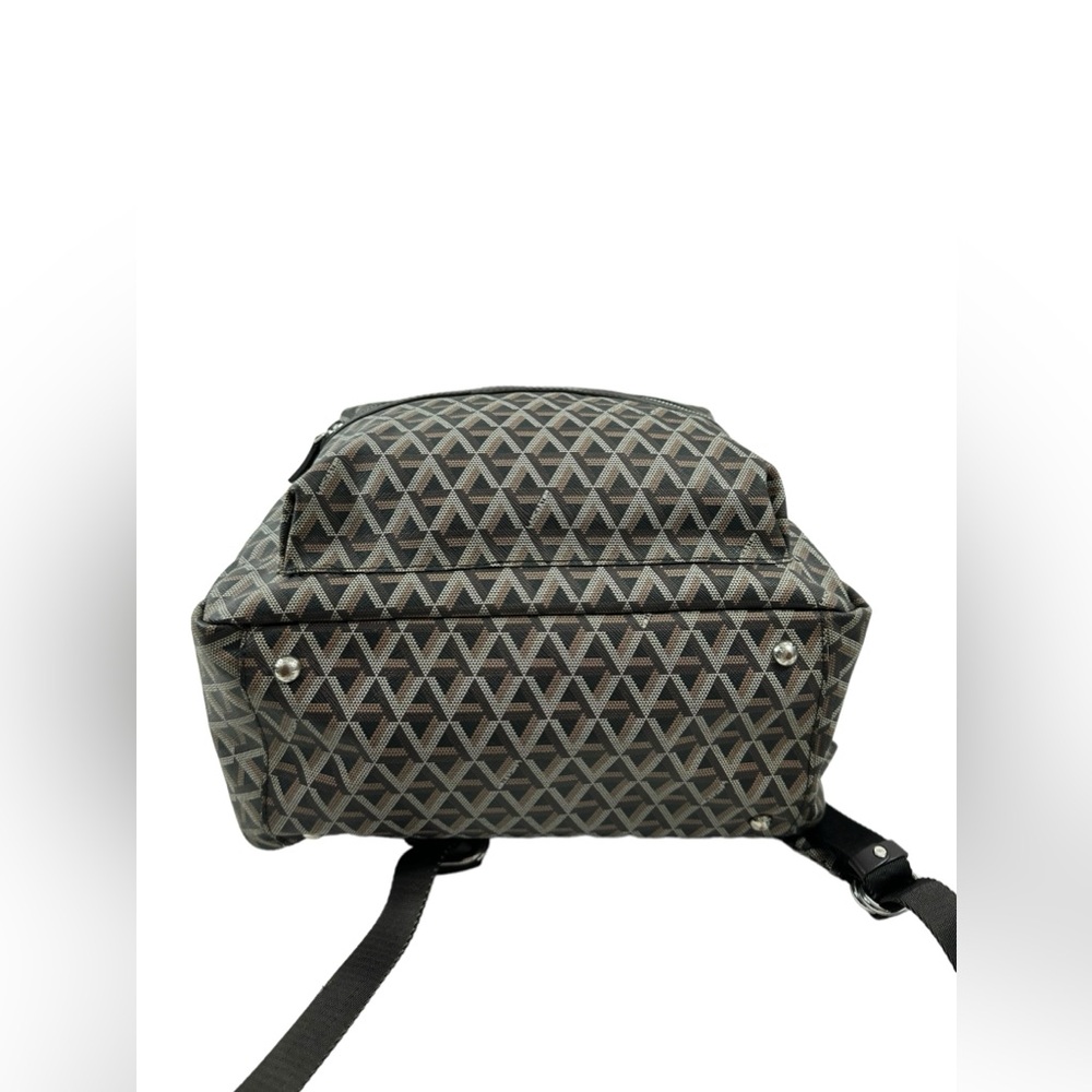 Genuine LANCASTER Paris signature backpack rucksack canvas pvc  work school - Picture 12 of 15